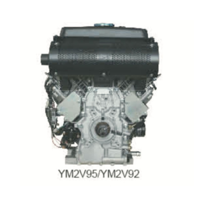 Motor diésel de dos cilindros