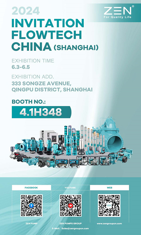 ¡Visite ZEN PUMP en Flowtech China 2024!